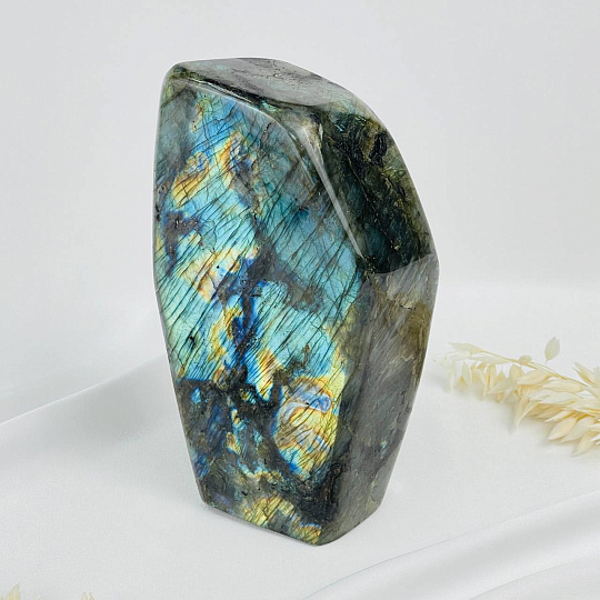 Срез (экран) из камня Лабрадор полированный, Артикул: 101260 - изображение товара №2