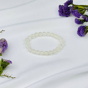 Браслет из Селенита, Артикул: 075901 - изображение товара №2