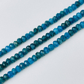 Бусины для украшений из Апатита огранка