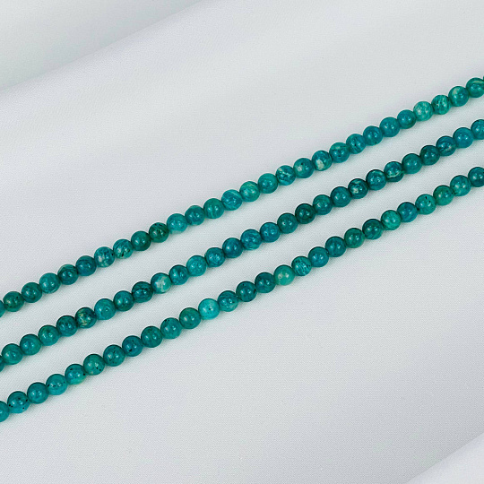 Бусины для украшений из Амазонита (70 бусин), Артикул: 075051 - изображение товара №1