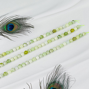 Бусины для украшений из Офикальцита (36 бусин), Артикул: 117785 - изображение товара №1