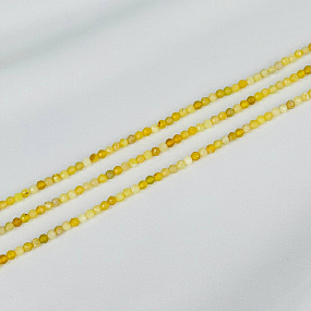 Бусины для рукоделия из Опала желтого, Артикул: 077007 - изображение товара №1