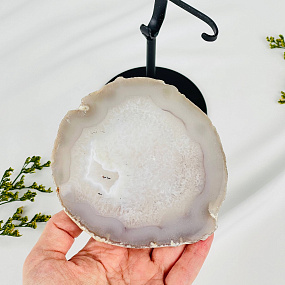 Срез Агата на подставке, Артикул: 117362 - изображение товара №2