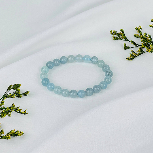 Браслет из Аквамарина, Артикул: 075918 - изображение товара №2