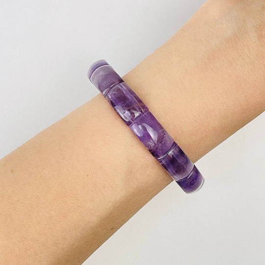 Браслет из Аметиста, Артикул: 073080 - изображение товара №1