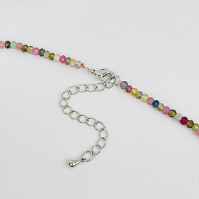 Колье из Турмалина микс, Артикул: 092952 - изображение товара №3