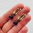 Серьги из Аметиста