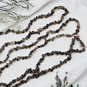 Бусины для украшений из Раухтопаза крошка, Артикул: 105367 - изображение товара №3