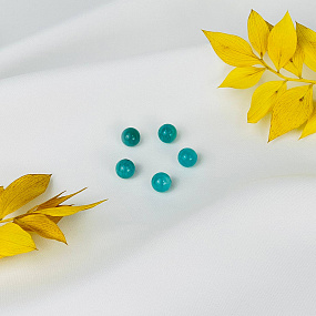 Бусины для украшений из Амазонита (5 шт), Артикул: 117265 - изображение товара №1