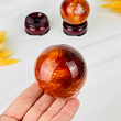 Шар из Сердолика на подставке