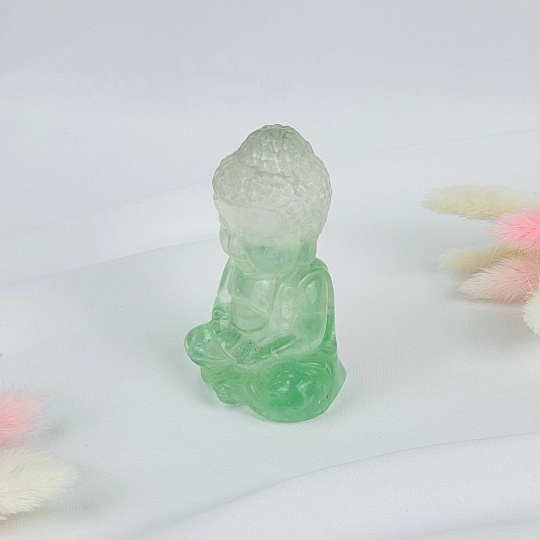 Фигурка Будда из Флюорита, Артикул: 117438 - изображение товара №3