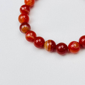 Браслет из Сардоникса, Артикул: 077444 - изображение товара №3