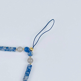 Держатель для телефона из Содалита и Агата, Артикул: 118146 - изображение товара №3