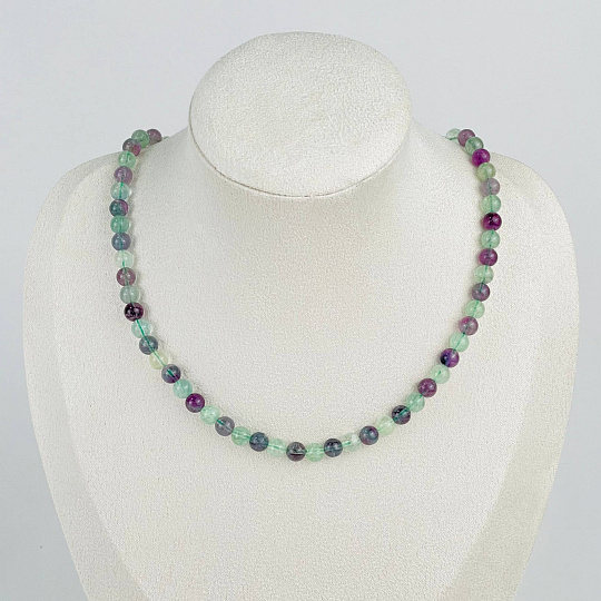 Колье из Флюорита, Артикул: 112787 - изображение товара №1