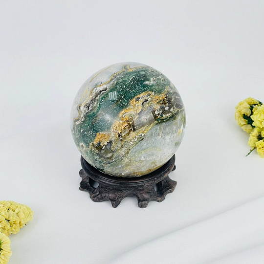 Шар из океанической Яшмы, Артикул: 080158 - изображение товара №1
