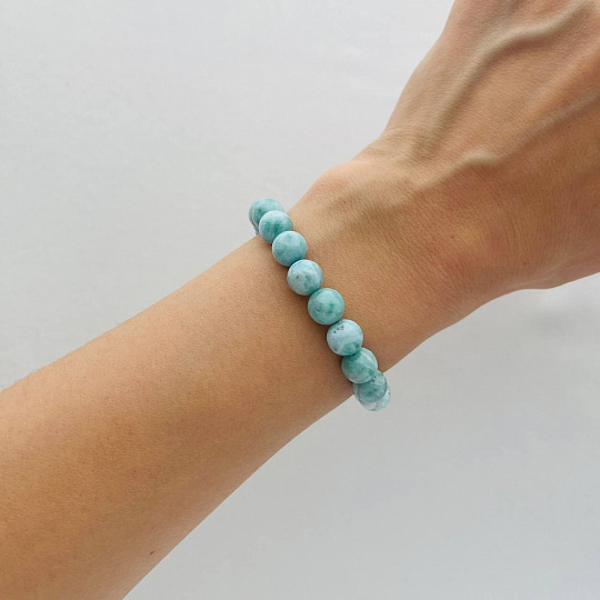 Браслет из Ларимара, Артикул: 099914 - изображение товара №1