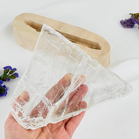 Срез Селенита на подставке, Артикул: 117482 - изображение товара №3