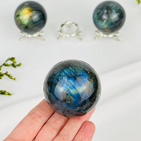 Шар из Лабрадора на подставке, Артикул: 076264 - изображение товара №2