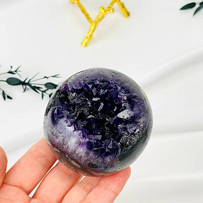 Шар из Аметиста с жеодой, Артикул: 104134 - изображение товара №2