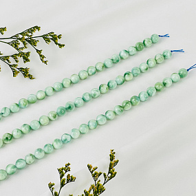 Бусины для украшений из Ангелита (39 бусин), Артикул: 116963 - изображение товара №3