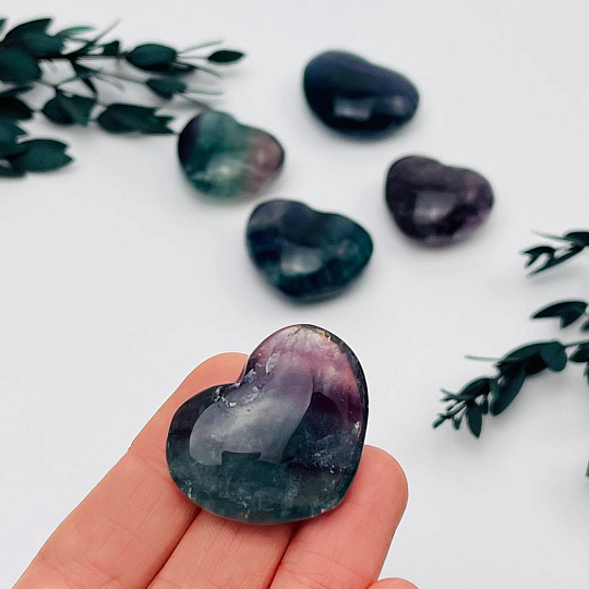 Сердце из Флюорита, Артикул: 103793 - изображение товара №2