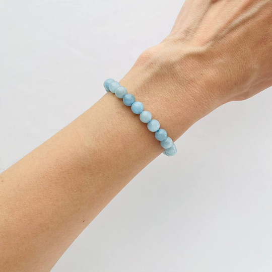 Браслет из Аквамарина, Артикул: 100474 - изображение товара №2