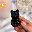 Фигурка резная "Кошка" из Обсидиана