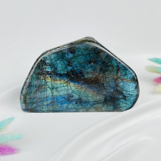 Срез (экран) из камня Лабрадор полированный, Артикул: 101267 - изображение товара №1