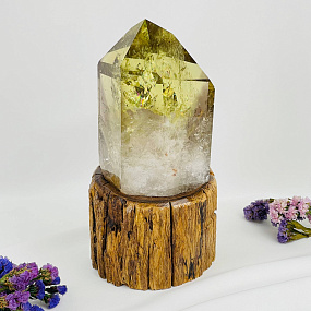 Кристалл из Цитрина на подставке, Артикул: 113381 - изображение товара №3