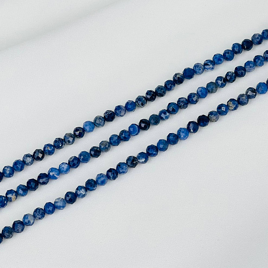 Бусины для украшений из Содалита огранка, Артикул: 092880 - изображение товара №1