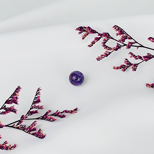 Бусины для украшений из Чароита (1 шт), Артикул: 093486 - изображение товара №1