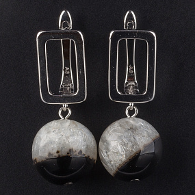 Серьги из Агата