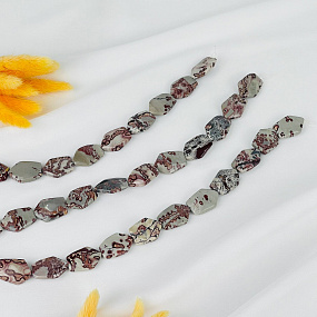 Бусины для украшений из пейзажной Яшмы