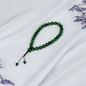 Четки буддийские "мала" из Нефрита (27 бусин)