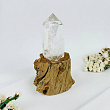 Кристалл из Горного Хрусталя на подставке