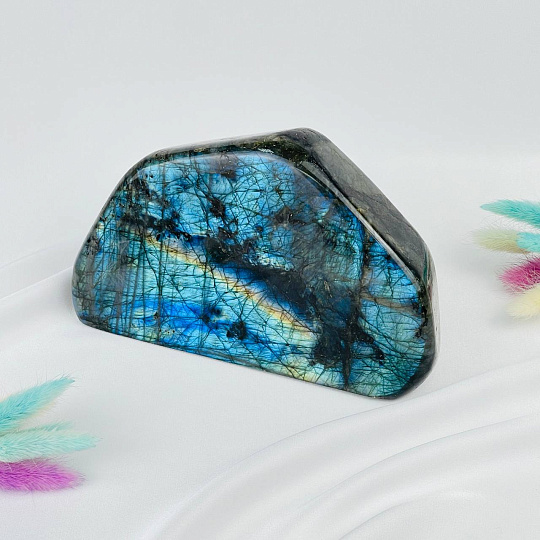 Срез (экран) из камня Лабрадор полированный, Артикул: 101267 - изображение товара №2