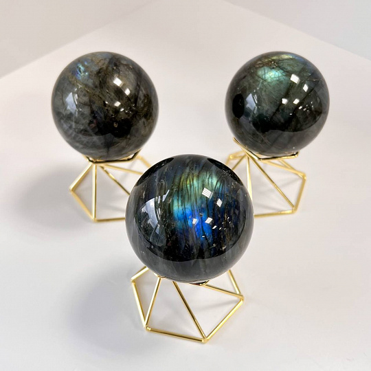 Шар из Лабрадора на подставке, Артикул: 095086 - изображение товара №3