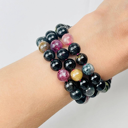 Бусины для украшений из Турмалина микс, Артикул: 100053 - изображение товара №2