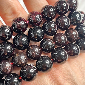 Бусины для украшений из Граната, Артикул: 094139 - изображение товара №2