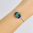 Браслет регулируемый с Азуритом