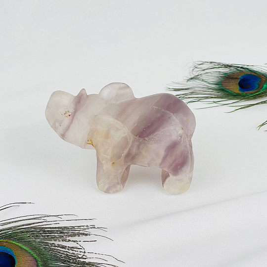 Фигурка Слон из Флюорита, Артикул: 117436 - изображение товара №4