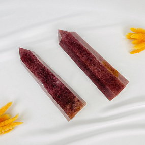 Кристалл из Клубничного кварца, Артикул: 081232 - изображение товара №3