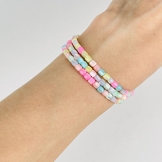 Бусины для украшений из Перламутра (110 бусин), Артикул: 117794 - изображение товара №2