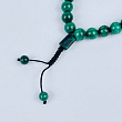 Четки буддийские "мала" из Малахита (27 бусин)