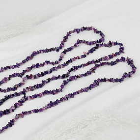 Бусины для украшений из Лепидолита крошка