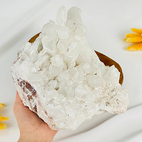 Друза Горного Хрусталя на подставке, Артикул: 070045 - изображение товара №3