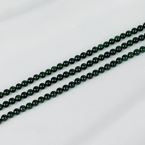 Бусины для украшений из Нефрита (65 бусин), Артикул: 087620 - изображение товара №1