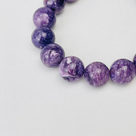 Браслет из Чароита, Артикул: 115881 - изображение товара №3