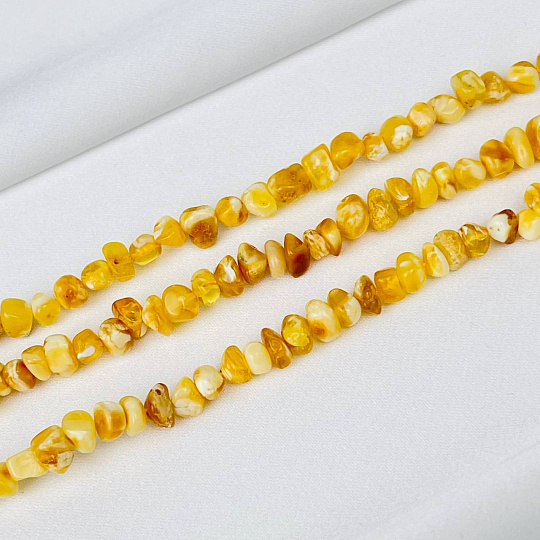 Бусины для украшений из Янтаря, Артикул: 116038 - изображение товара №1