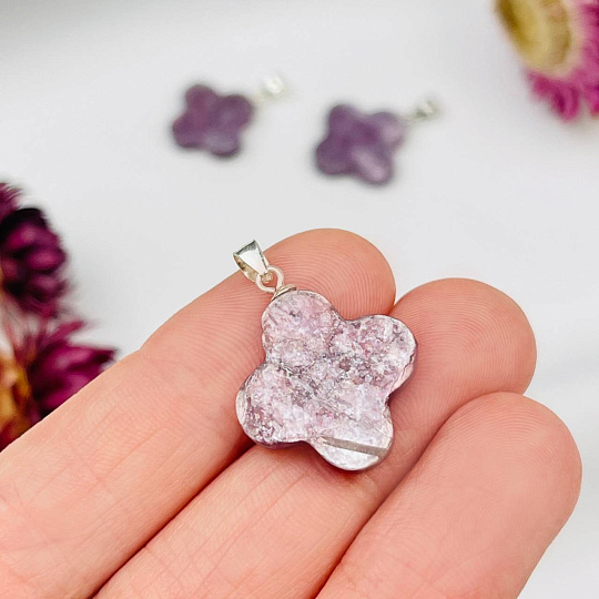 Кулон из Лепидолита, Артикул: 108851 - изображение товара №2